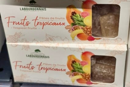 Labourdonnais Pate de Fruits (Mango, Passion fruit, Tropical fruit, Guava)