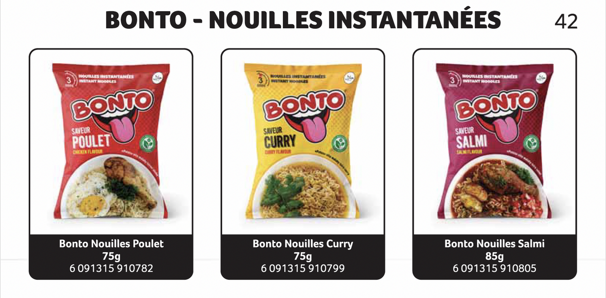 Bonto Instant Noodles