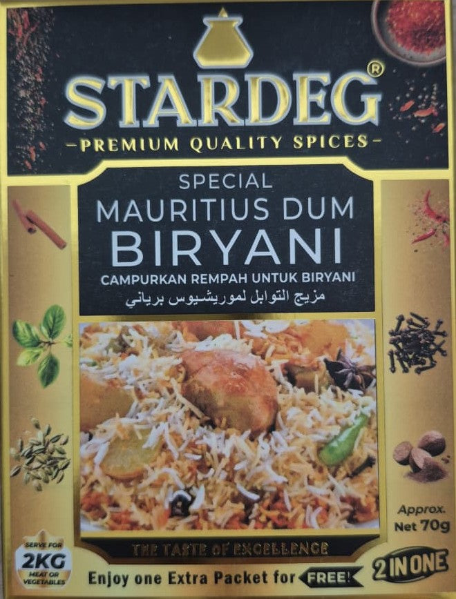 Star Deg spice - Special Mauritius Dum Briyani 2 in 1