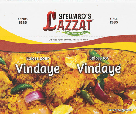 Steward's Lazzat Spices (Fish Curry, Haleem, Vindaye, Kalia, Biryani, Pickle)