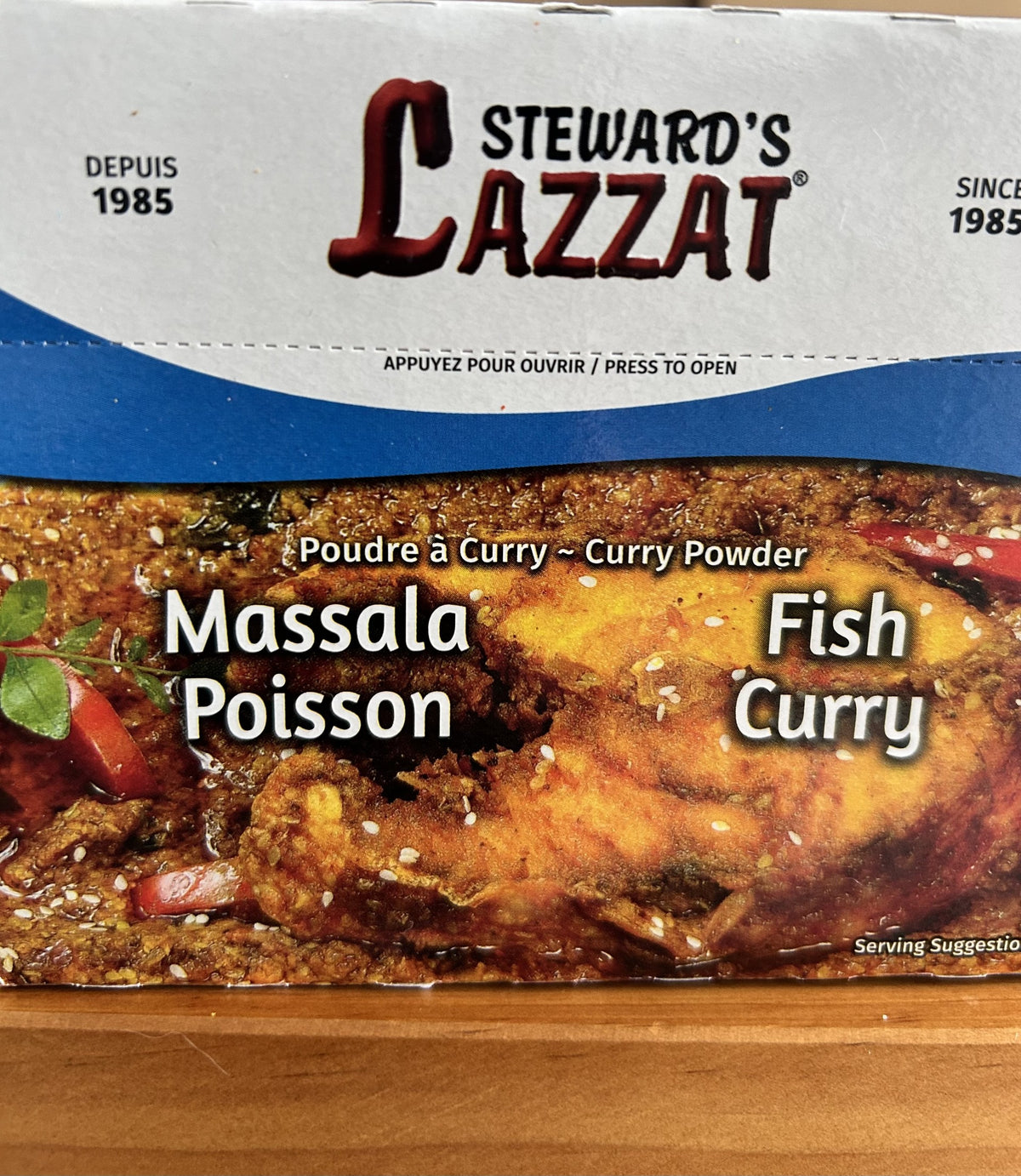 Steward's Lazzat Spices (Fish Curry, Haleem, Vindaye, Kalia, Biryani, Pickle)